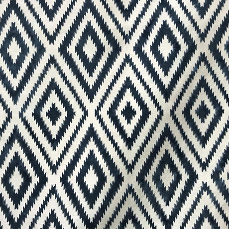 Waverly Velvet Fabric - Zigzag Diamond Pattern, 55" Width (1 Yard)