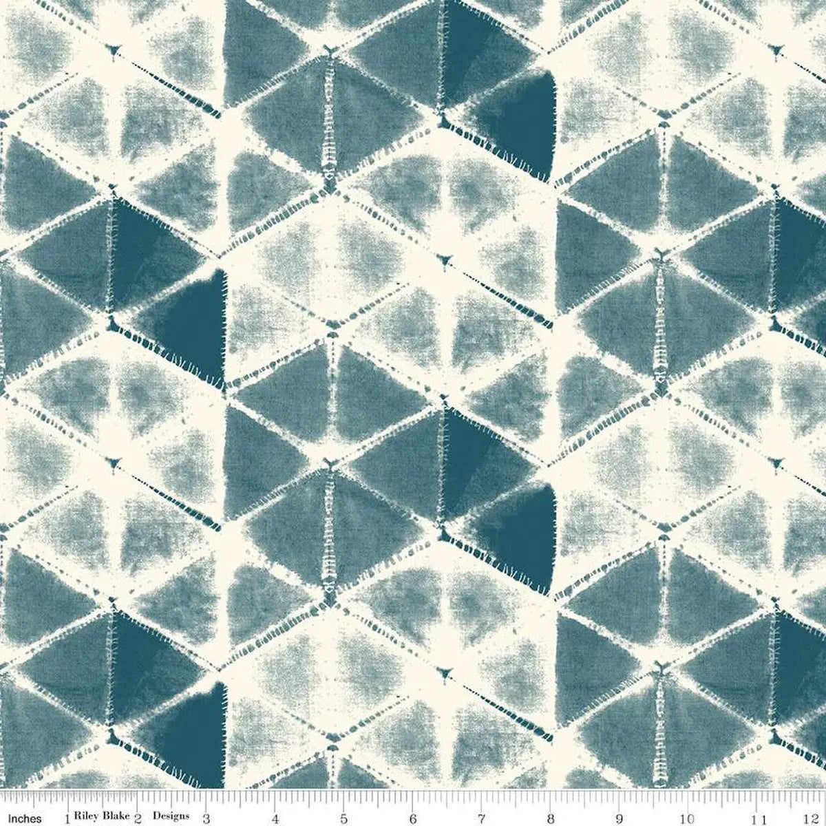 Cotton Wideback Fabric White Eden Shibori Stargazer