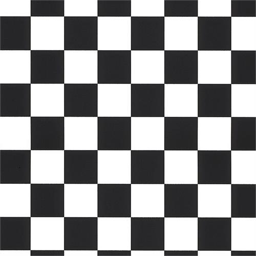 1″ One Inch Black Racing Checkered Poly Cotton Fabric,
