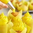 Major Bakery Solutions Yellow DecoCremes Buttercream Style Icing – Ready to Use – 3 lbs.