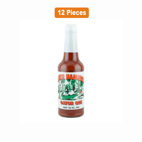 GATOR HAMMOCK GATOR QUE BBQ SAUCE 10 OZ BOTTLE *FL DC ONLY*