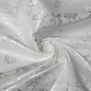 Floral Jacquard Satin Fabric - Floral Woven Brocade, 60" Width
