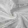 Floral Jacquard Satin Fabric - Floral Woven Brocade, 60" Width