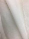 French Woven Tricot Fusible Interfacing Fabric - White, Black, Lightweight, 58" Width