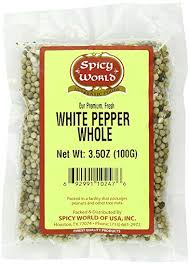White Pepper Whole 7oz