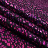 Foil Print Nylon Spandex Animal Print