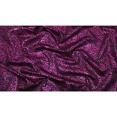 Wild Things Nylon Spandex Fabric - Animal Print Foil, 58" Width (1 Yard)