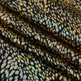 Wild Things Nylon Spandex Fabric - Animal Print Foil, 58" Width (1 Yard)