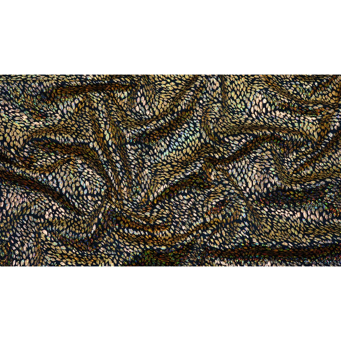Foil Print Nylon Spandex Animal Print