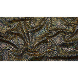 Foil Print Nylon Spandex Animal Print