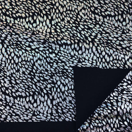 Foil Print Nylon Spandex Animal Print