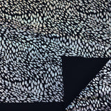 Wild Things Nylon Spandex Fabric - Animal Print Foil, 58" Width (1 Yard)