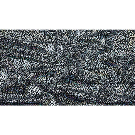 Foil Print Nylon Spandex Animal Print