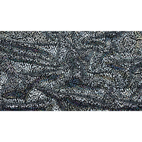 Wild Things Nylon Spandex Fabric - Animal Print Foil, 58" Width (1 Yard)