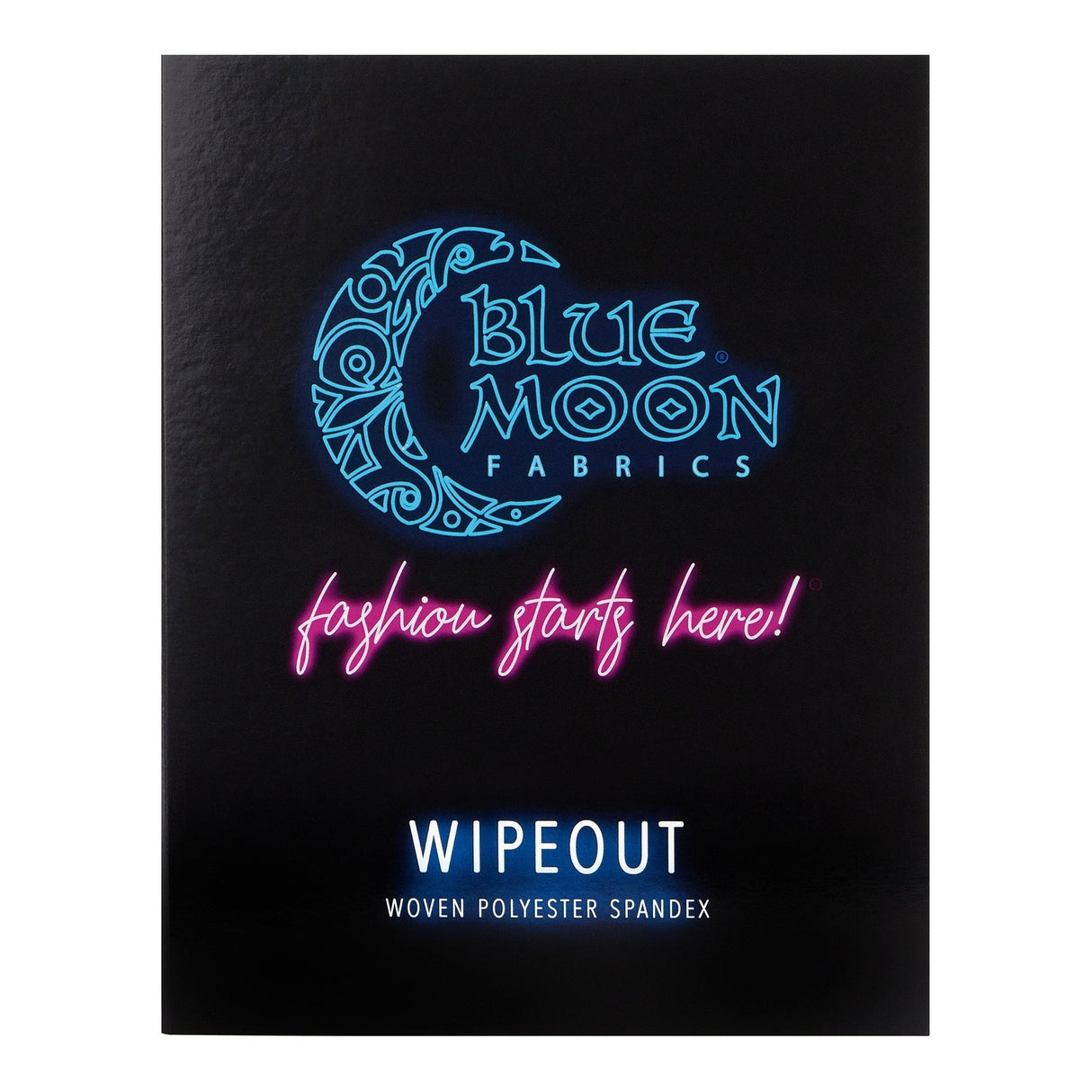 Wipeout Woven Polyester Spandex Fabric - Color Card, 16 Colors (1 Card)
