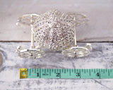Crystal Pumpkin Carriage Ring Box Rhinestone Wedding Jewelry Box