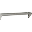 Stainless Steel Wall Shelf with Turned-Up Sides, 12" Deep, 96"