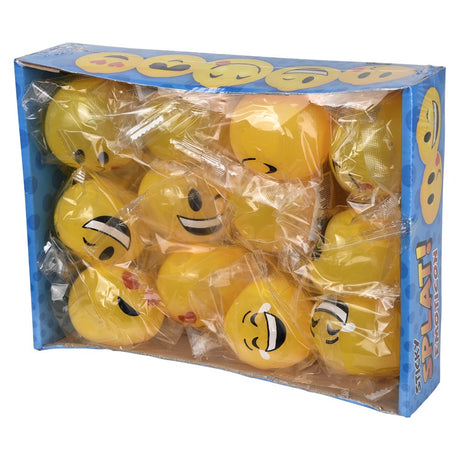 Sticky Splat Emoticon Ball (1 DZ)