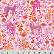 Quilting Cuddle Pink Big Cats Fabric