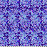 Paisley Quilting Cuddle Blue Fabric