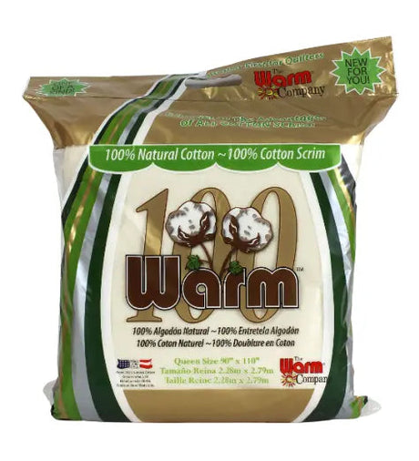 Cotton Batting Warm 100 Natural Cotton Scrim