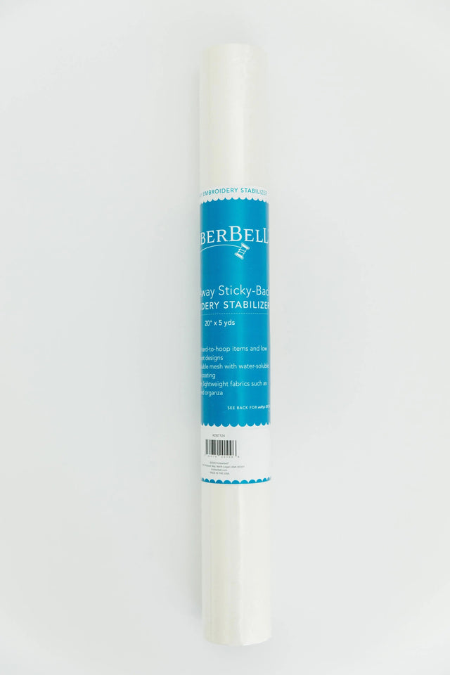 Wash-Away Sticky-Back Stabilizer 20in x 5yd