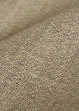 1 Yard Pure Linen Natural Hexagon Jacquard Fabric 60" Width