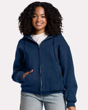 Jerzees Rugged Unisex Full-Zip Hooded Sweatshirt