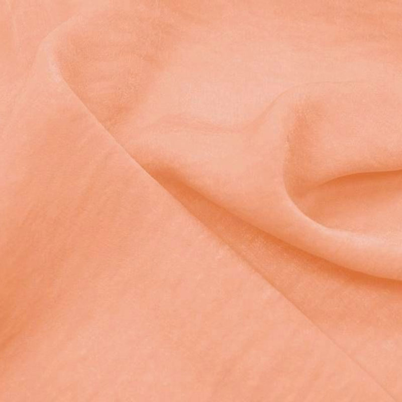 1 Yard Washed Satin Fabric Blush Soft Polyester Shiny Apparel Material for Dresses 58/60 Inches Width