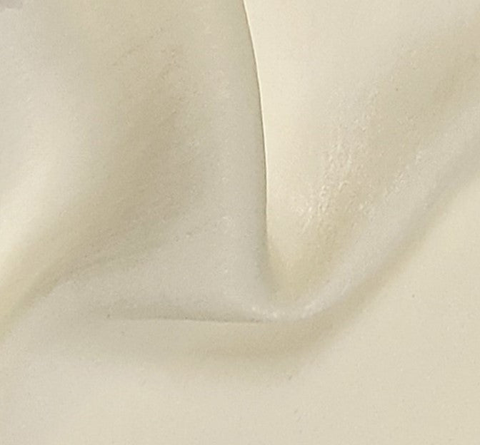 Satin Washed Ivory Polyester Fabric - Ivory, 58/60" Width
