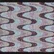 Stretch Velvet Sequin Fabric Blue