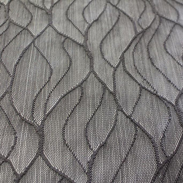 Wavy Stretch Mesh Polyester Spandex Fabric - Wave Pattern, 58/60" Width (1 Yard)