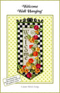 Machine Embroidery Welcome Wall Hanging Pattern