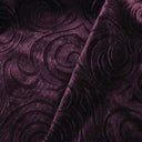 Velvet Upholstery Fabric Westwood Modern Pattern Purple