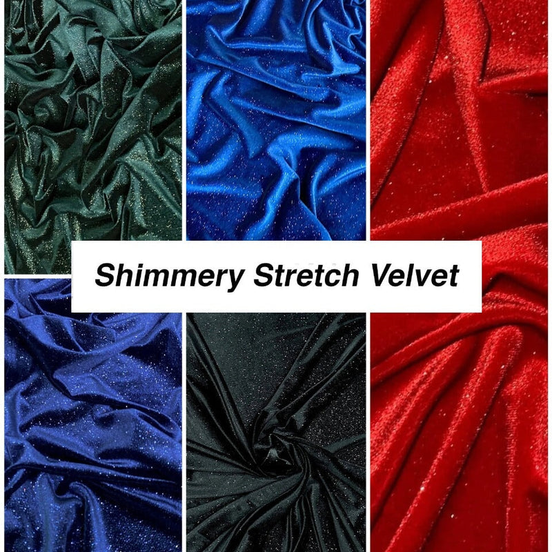 Shimmery Stretch Velvet