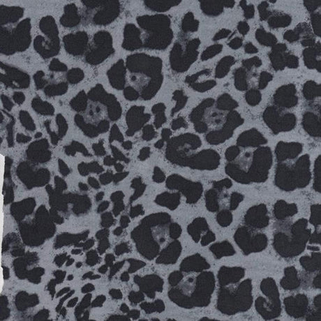 Leopard Digital Print Stretch Knit Fabric 58/60" Wide – 180 GSM
