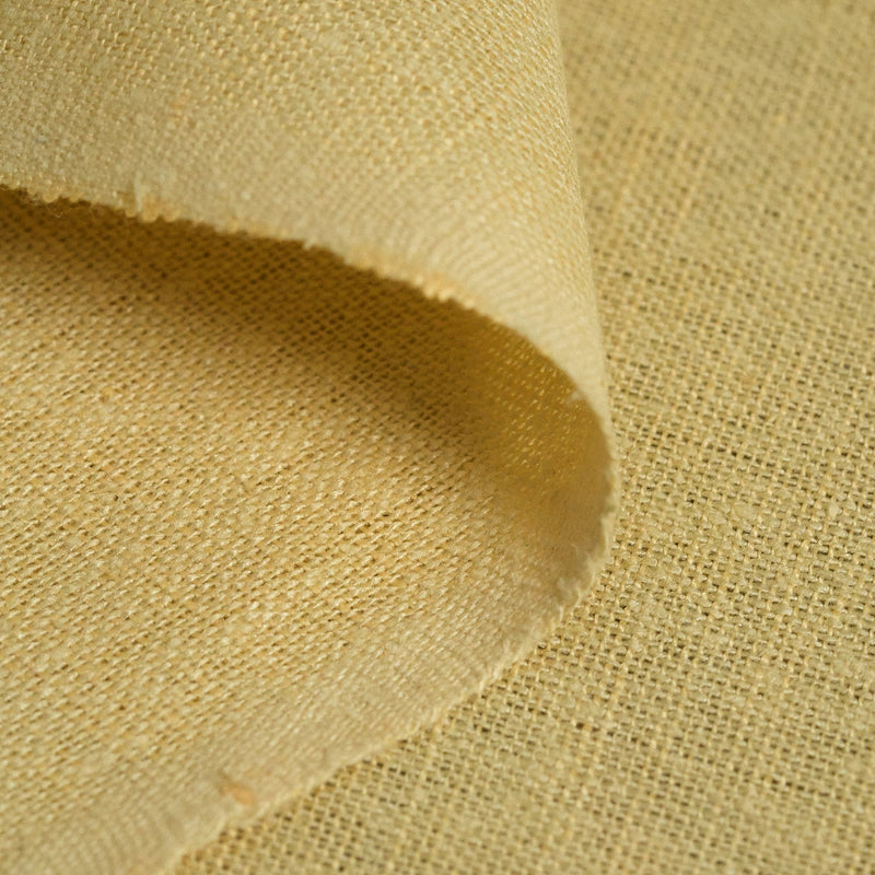 Linen Silk Blend Wheat Fabric