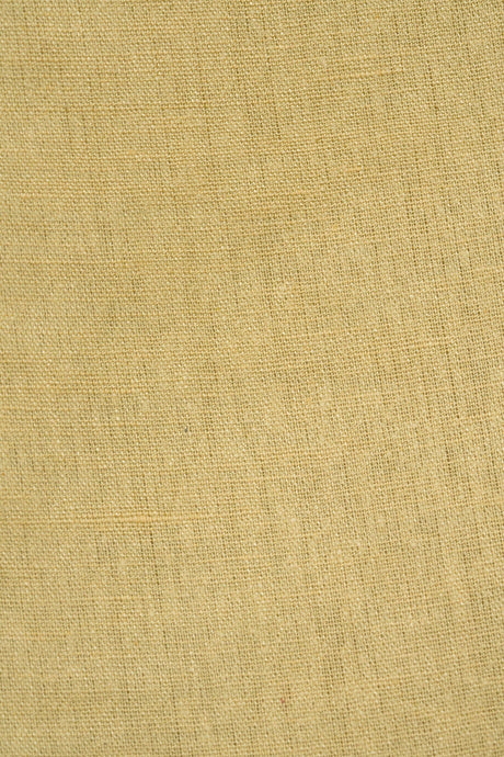 1 Yard Linen Silk Blend Fabric Wheat Color, Midweight Woven Apparel Material 54 Inches Wide