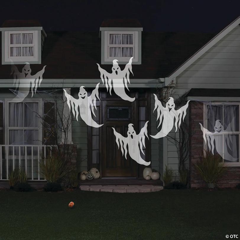 Whirling Ghosts Lightshow Projector Halloween Decoration