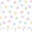 Cotton Ditsy Daisy Print Fabric 44/45" White