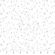 Cotton Petals Flourish Fabric White Gray 44/45