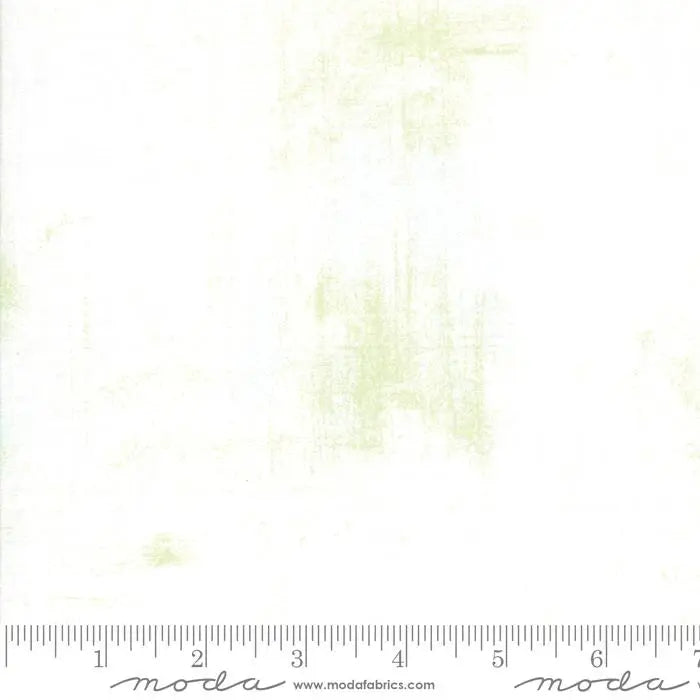 Cotton Fabric White Grunge Basics 44/45" Per Yard