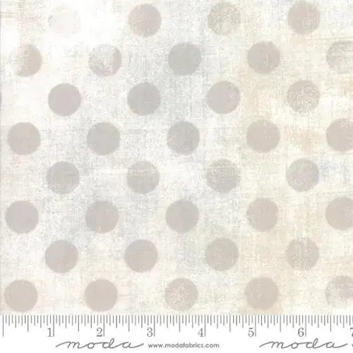 Cotton Wideback Fabric White Grunge Hits The Spot 108"