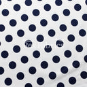 E-Z Dots Matte Nylon Spandex Fabric - Multicolor Polka Dots, 58/60" Width (1 Yard)