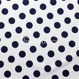 E-Z Dots Matte Nylon Spandex Fabric - Multicolor Polka Dots, 58/60" Width (1 Yard)