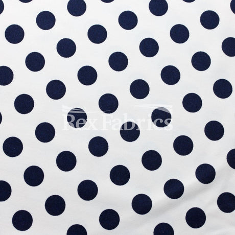 E-Z Dots Matte Nylon Spandex Fabric - Multicolor Polka Dots, 58/60" Width (1 Yard)