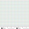 Cotton Print White Parallel Play Fabric 44/45"