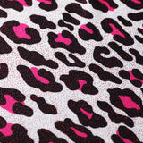 Bedrock Polyester Spandex Fabric - Multi Leopard Print, 58/60" Width (1 Yard)
