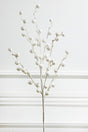 30” Mini Pomegranate Glitter Spray - White