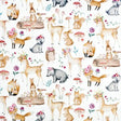 Cuddle Fabric White Sweet Darlings Digital Snow